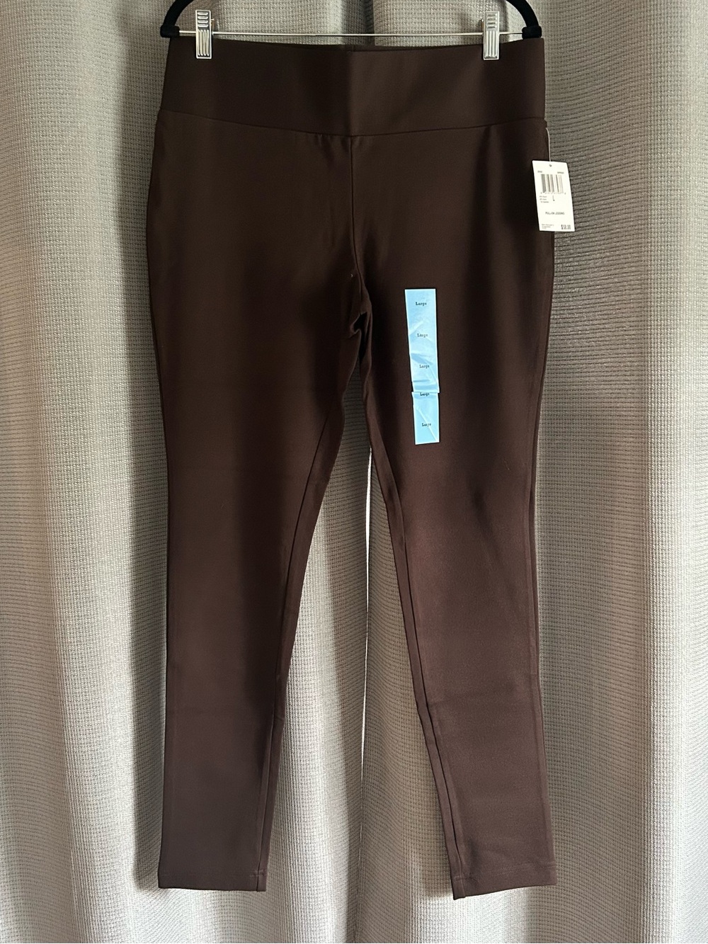 Philosophy Stretch Ponte Leggings in Brown